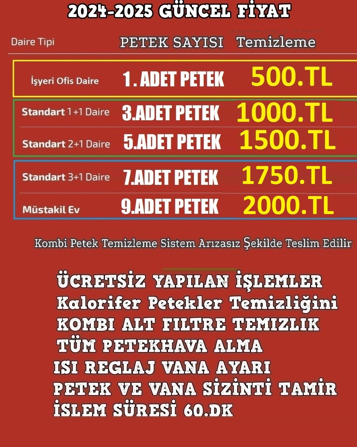 Kimyasal Katkı Kullanmıyoruz