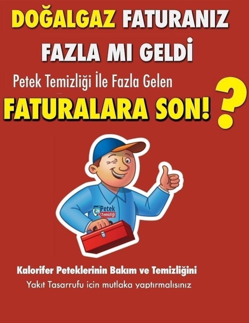 Kombi Başıncli Hava Sulu Petek Temizleme